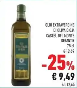 Conad Olio extravergine di oliva d.o.p. castel del monte DESANTIS offerta