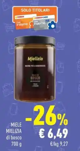 Conad Miele mielizia di bosco offerta