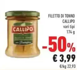 Conad Filetto di tonno CALLIPO offerta