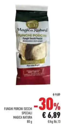 Conad Funghi porcini secchi speciali MAGICA NATURA offerta