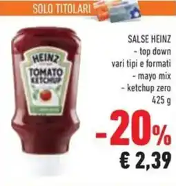 Conad Salse heinz top down offerta