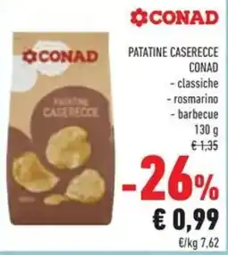 Conad Patatine caserecce CONAD offerta