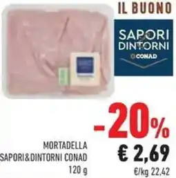 Conad Mortadella SAPORI&DINTORNI CONAD offerta
