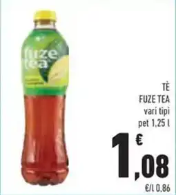Conad Tè FUZE TEA offerta