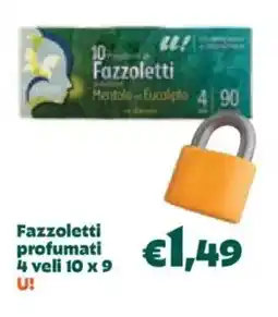 Unes Fazzoletti profumati U! offerta