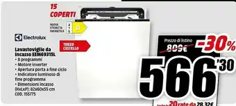 MediaWorld Lavastoviglie offerta