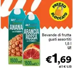 Unes Bevande di frutta U! offerta