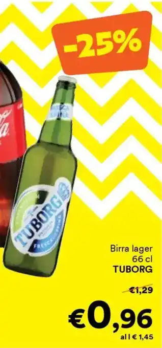 Unes Birra lager TUBORG offerta
