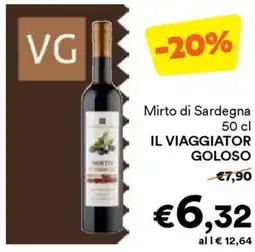 Unes Mirto di Sardegna IL VIAGGIATOR GOLOSO offerta