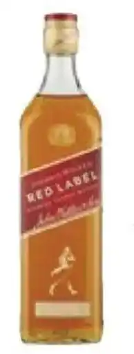 Unes Blended Scotch whisky Red Label JOHNNIE WALKER offerta