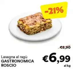 Unes Lasagna al ragù GASTRONOMICA ROSCIO offerta