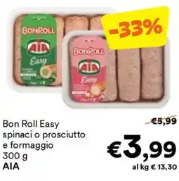 Unes Bon Roll Easy spinaci o prosciutto e formaggio ΑΙΑ offerta
