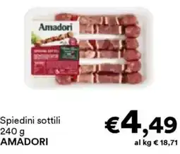 Unes Spiedini sottili AMADORI offerta