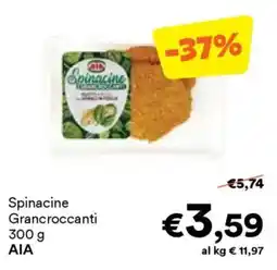 Unes Spinacine Grancroccanti AIA offerta