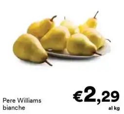 Unes Pere Williams bianche offerta