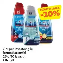 Unes Gel per lavastovigliefinish finish finish FINISH offerta