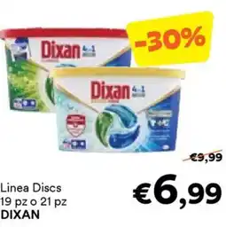 Unes Linea Discs 19 pz o 21 pz DIXAN offerta