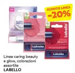 Unes Linea caring beauty e glow LABELLO offerta