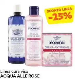 Unes Linea cura viso ACQUA ALLE ROSE offerta
