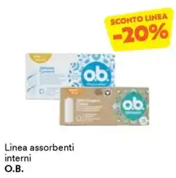 Unes Linea assorbenti interni O.B. offerta