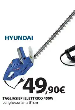 Kreo Brico e Casa HYUNDAI Tagliasiepi elettrico 450W offerta