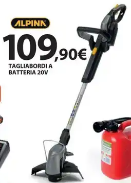 Kreo Brico e Casa ALPINN Tagliabordi a batteria 20V offerta