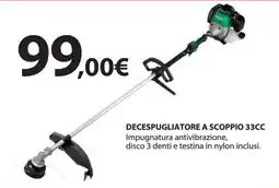 Kreo Brico e Casa Decespugliatore a scoppio 33CC offerta