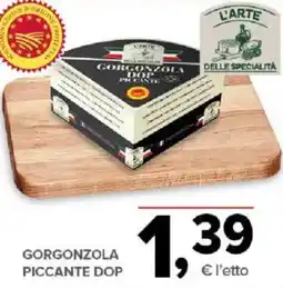 Todis Gorgonzola piccante DOP offerta