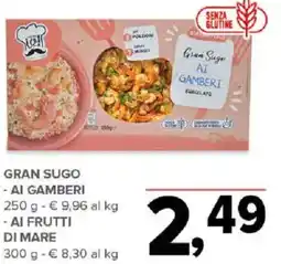 Todis Gran sugo ai gamberi - ai frutti di mare offerta