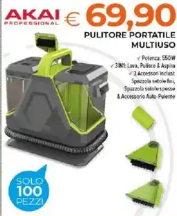 Todis AKAI Pulitore portatile multiuso offerta