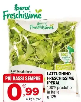 Iperal Lattughino Freschissime IPERAL offerta