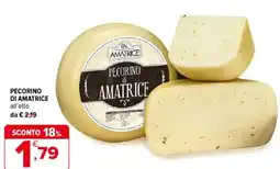 Iperal Pecorino di amatrice all'etto offerta