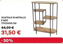 Max Factory Scaffale in metallo e mdf offerta