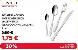 Max Factory Posate in acciaio inossidabile inox made in italy offerta