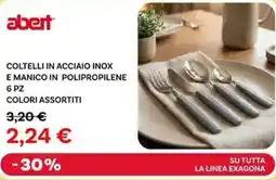 Max Factory Abert coltelli in acciaio inox e manico in polipropilene offerta