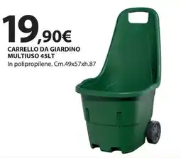 Kreo Brico e Casa Carrello da giardino multiuso offerta