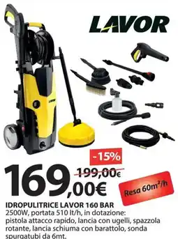 Kreo Brico e Casa Lavor idropulitrice lavor 160 bar offerta