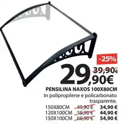 Kreo Brico e Casa Pensilina naxos offerta