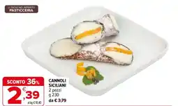 Iperal Cannoli siciliani offerta