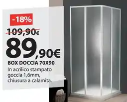 Kreo Brico e Casa Box doccia 70x90 offerta
