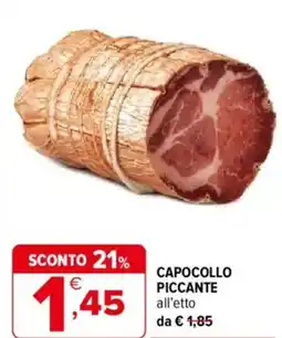 Iperal Capocollo piccante offerta