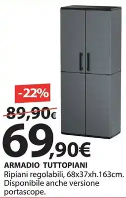Kreo Brico e Casa Armadio tuttopiani offerta