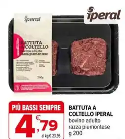 Iperal Battuta coltello IPERAL offerta