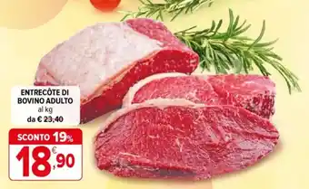 Iperal Entrecôte di bovino adulto offerta
