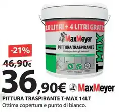 Kreo Brico e Casa Maxmeyer Pittura traspirante t-max offerta