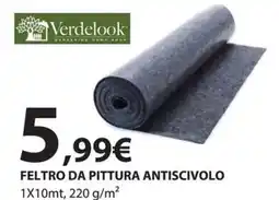 Kreo Brico e Casa Verdelook feltro da pittura antiscivolo offerta