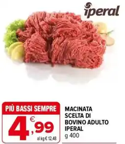 Iperal Macinata scelta di bovino adulto IPERAL offerta