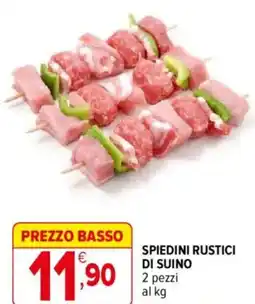 Iperal Spiedini rustici di suino offerta