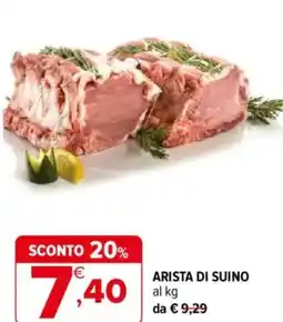 Iperal Arista di suino offerta