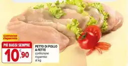 Iperal Petto di pollo a fette offerta